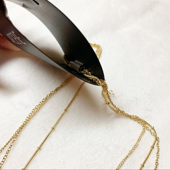 Ardene Mint Green Sun Design Layered Necklace - Picture 3 of 5